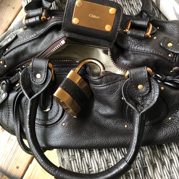 Chloe handbag Dark Brown - Picture 4 of 7